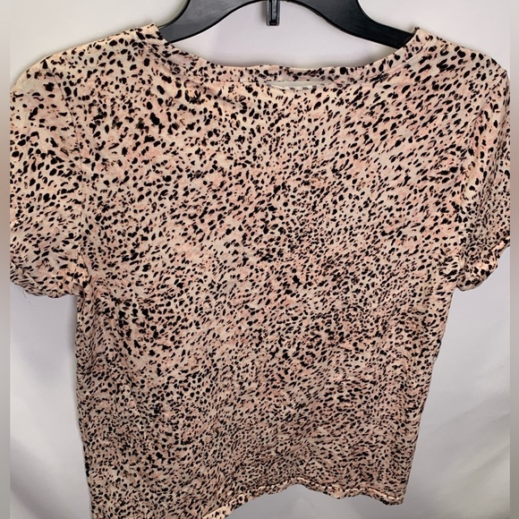 N:PHILANTHROPY
HARLOW PRINTED DISTRESSED T-SHIRT Pink Leopard Print New XS - Picture 4 of 12
